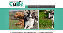 Desktop Screenshot of canineaddisons.org